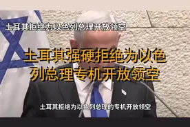 土耳其强硬拒绝为以色列总理专机开放领空视频封面