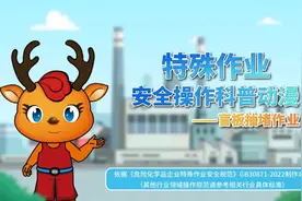 盲板抽堵作业安全操作规范动漫科普，依据GB30871-2022制作。视频封面