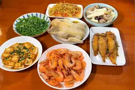 老公夸我厨艺又有长进了，用1口铁锅轻松做出一桌子菜，锅气十足