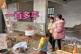 大哥家铺一百多平地暖，不到三千块钱一下午就完活，得装俩壁挂炉视频封面