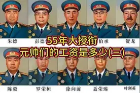 55年大授衔，元帅们的工资是多少(三)视频封面