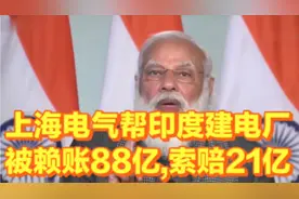 上海电气帮助印度建火电厂，被印度赖账88亿,索赔21亿视频封面