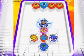 红色火莲陀螺果然厉害，直接来了个以一敌百