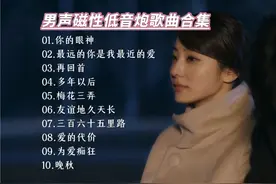强烈推荐：男声磁性低音炮歌曲合集，老歌翻唱，好听到停不下来