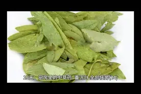 番泻叶的妙用