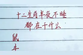 十二生肖半夜不睡觉，都在干什么视频封面