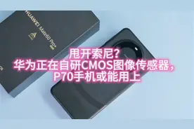 甩开索尼？华为正在自研CMOS图像传感器，P70手机或能用上