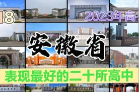 第18集|2023年高考，安徽省表现最好的二十所高中视频封面