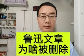 在我们的教科书里，鲁迅的文章为什么被删除？视频封面