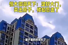 恒大御湖天下：建好大门，卖出房子，楼却忘盖了视频封面