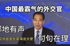 来自外交官的最强音！掷地有声，句句在理，令人振聋❗