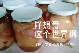 黄桃罐头最好吃做法，20年做法教给你，酸甜可口又解暑，美美哒