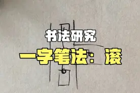 【书法研究】一字笔法：滚