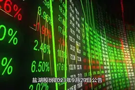 盐湖股份全部完成股份回购视频封面