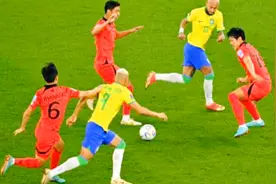 2022年世界杯巴西队4比1击败韩国队晋级八强视频封面