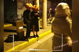 2023万圣夜上海FOUND158人多不让进，瑞金一路变成百鬼夜行步行街