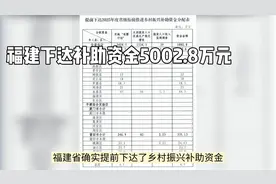 福建省提前下达5002.8万元乡村振兴补助资金视频封面