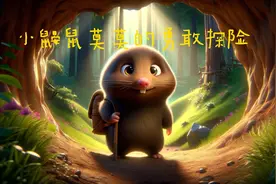 绘本故事:小鼹鼠莫莫的勇敢探险视频封面
