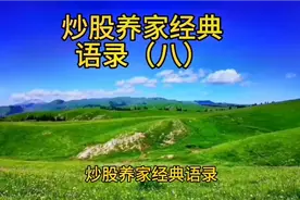 游资大佬炒股养家语录分享，建议收藏视频封面