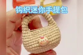 钩织迷你手提包附图解教程视频封面