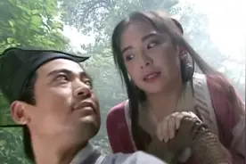 杨不悔不分昼夜的照顾殷梨亭，俩人暗生情愫。＃倚天屠龙记＃