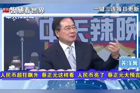 人民币超狂飙升 蔡正元这样看 人民币亮了 蔡正元大预言视频封面