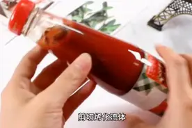 倒番茄酱的技巧