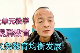 大单元教学感悟素质教育存在问题义务教育均衡发展势在必行视频封面