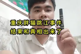 重庆胖猫跳江事件已经查明真相和结果出来了视频封面