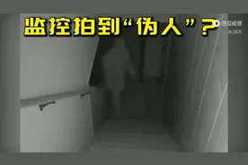 监控下拍到了伪人？