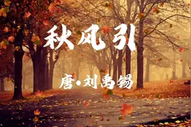 学古诗词《秋风引》视频封面