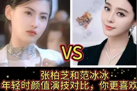 张柏芝和范冰冰，年轻时颜值演技对比，你更喜欢谁视频封面