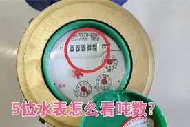 今天才知道，原来5位水表是这样看的，学会这招，再也不花冤枉钱视频封面