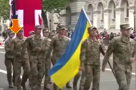 英国 5 月 5 日纪念二战胜利 80 周年阅兵，乌克兰士兵顺拐出场视频封面