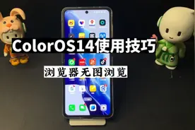 ColorOS14使用技巧分享：如何使用浏览器无图浏览模式？