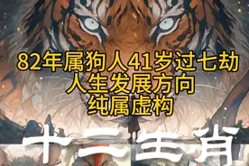 82年属狗人41岁过七劫 人生发展方向视频封面