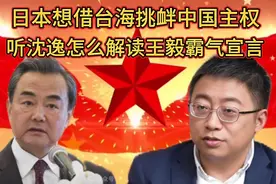 日本想借台海挑衅中国主权，听沈逸教授怎么解读王毅霸气宣言！视频封面
