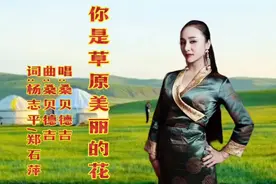 桑贝德吉《你是草原美丽的花》优美的女中音悠扬动听令人陶醉。视频封面