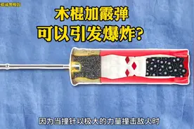 把木棍削尖，加上霰弹，能制作出简易长枪？视频封面