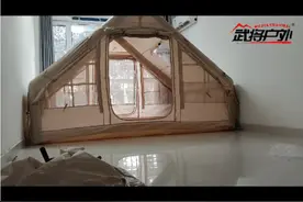 武将户外自驾露营领队一款配置很牛B的户外防大雨防风充气帐篷，