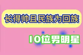 长得帅且民族为回族的10位男明星，杨烁、撒贝宁在此，您喜欢谁