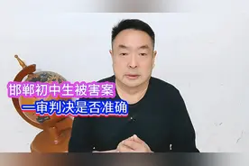 河北邯郸初中生被害案终于有了结果。视频封面