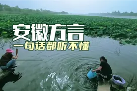 安徽方言，一句话都听不懂～