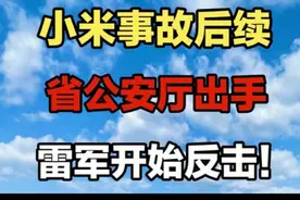 小米事故后续：省公安厅出手，雷军开始反击！卢伟冰罕见强硬表态