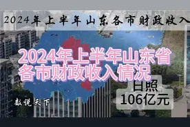2024年上半年山东省各市财政收入情况视频封面