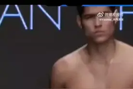 #帅气男孩走秀视频封面