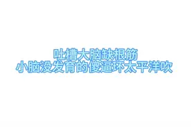 吐槽大脑缺根筋小脑没发育的可爱环太平洋吹