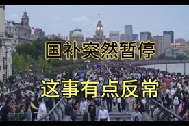 国补突然暂停，这事有点反常，大家都来听听看