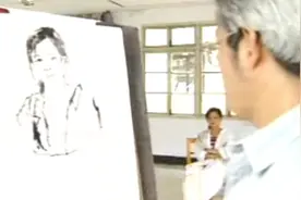 国美刘国辉教授水墨中年女性人物写生视频封面