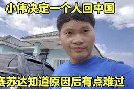 小伟决定一个人回中国！赛苏达知道原因后有点难过！视频封面